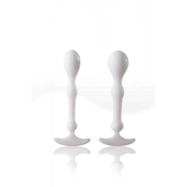 Aneros Peridise - anál dildó szett - 2db (fehér)