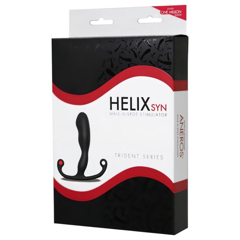 Aneros Trident Helix - prosztata masszírozó dildó férfiaknak (fekete) 158116 termék bemutató kép