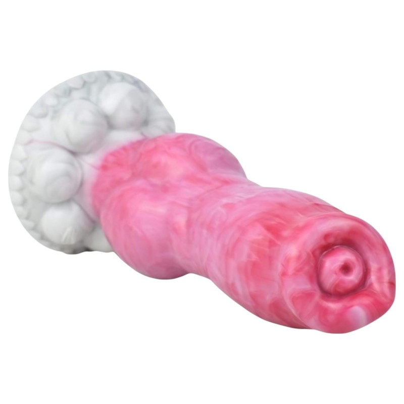 Animalorny Buldog - kutya pénisz dildó - 17 cm (pink) 133164 termék bemutató kép