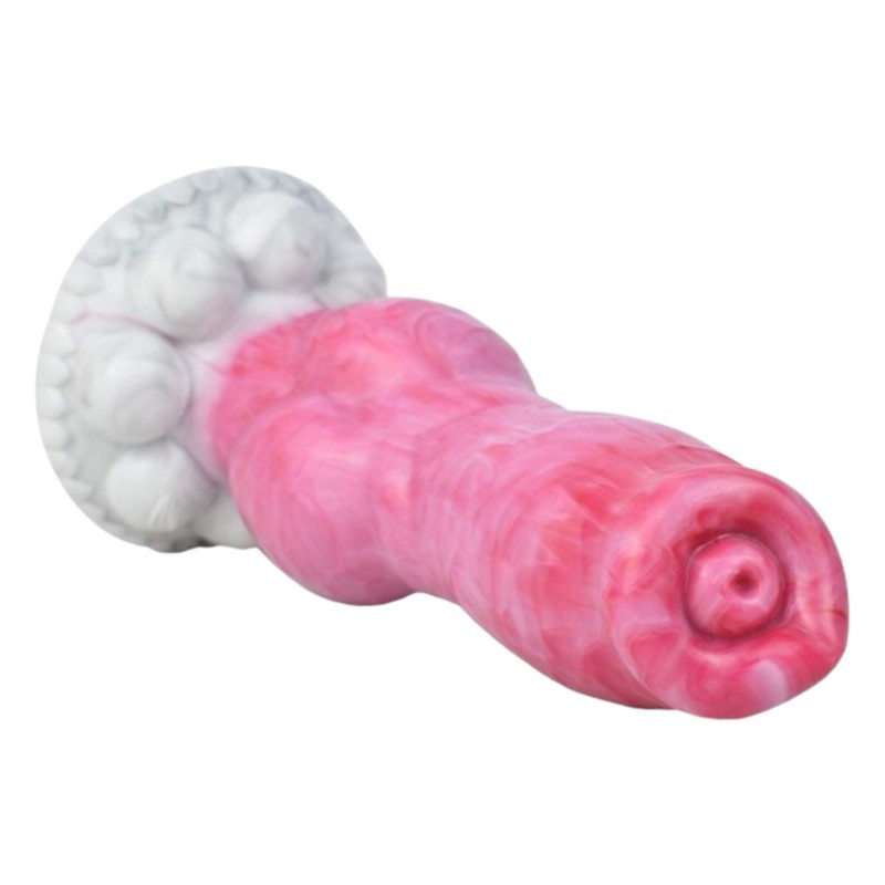 Animalorny Buldog - kutya pénisz dildó - 17cm (pink) 91546 termék bemutató kép