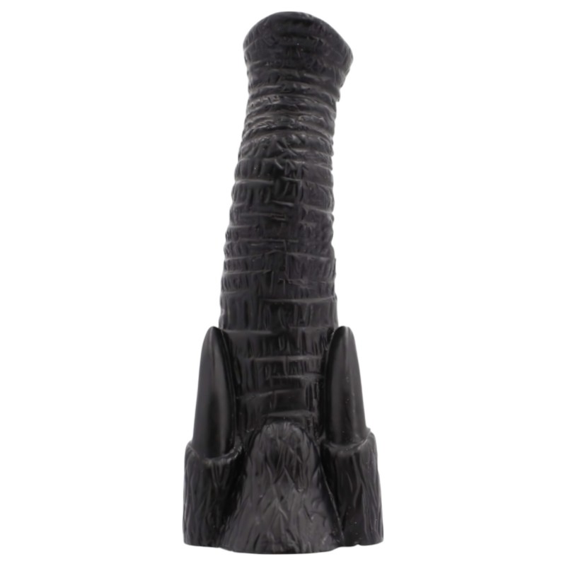 AnimHole Djumbo - elefánt ormány dildó - 18 cm (fekete) 133168 termék bemutató kép