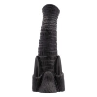 AnimHole Djumbo - elefánt ormány dildó - 18cm (fekete) 90985 termék bemutató kép