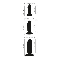Anos Trainig Kit - anál dildó szett (3 részes) - fekete 64720 termék bemutató kép