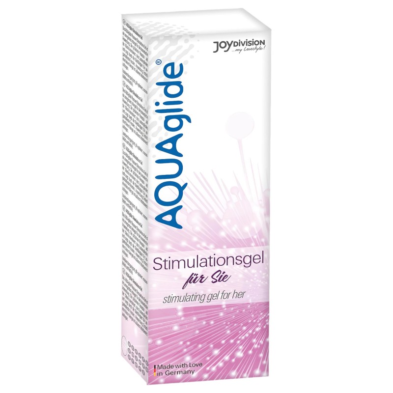 AQUAglide Stimulation - intim gél nőknek (25 ml) 130449 termék bemutató kép