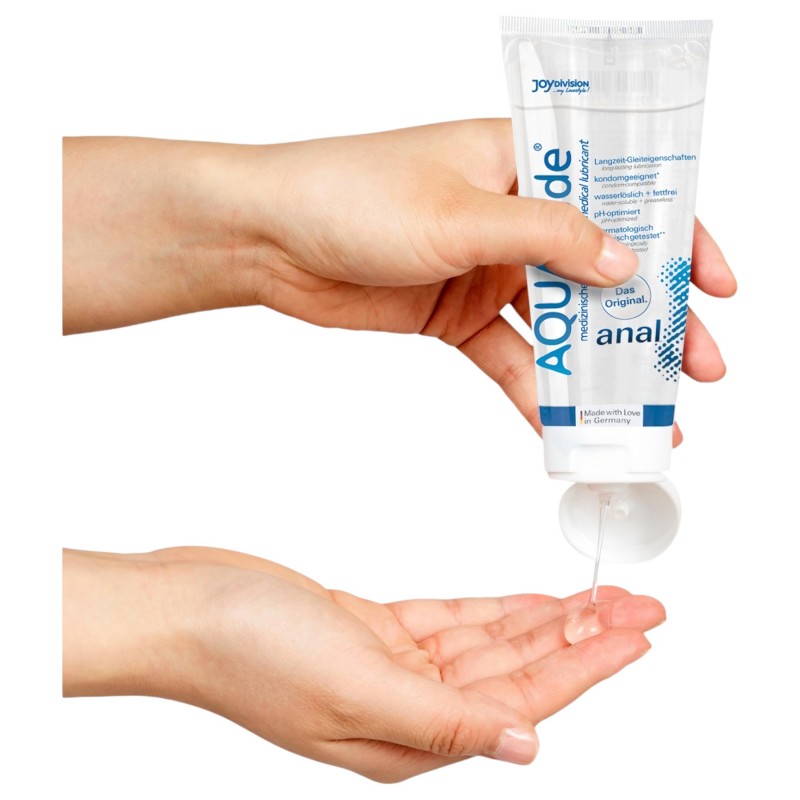 AQUAglide - vízbázisú anál síkosító (100 ml) 130073 termék bemutató kép