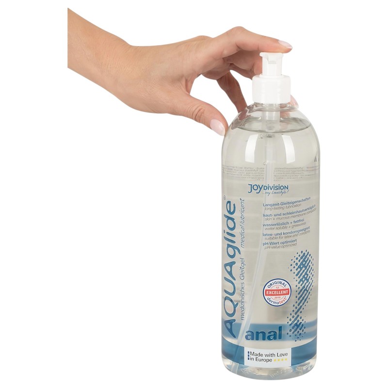 AQUAglide - vízbázisú anál síkosító (1000 ml) 120067 termék bemutató kép
