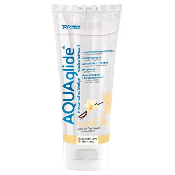 AQUAglide vízbázisú síkosító - vanília (100ml)