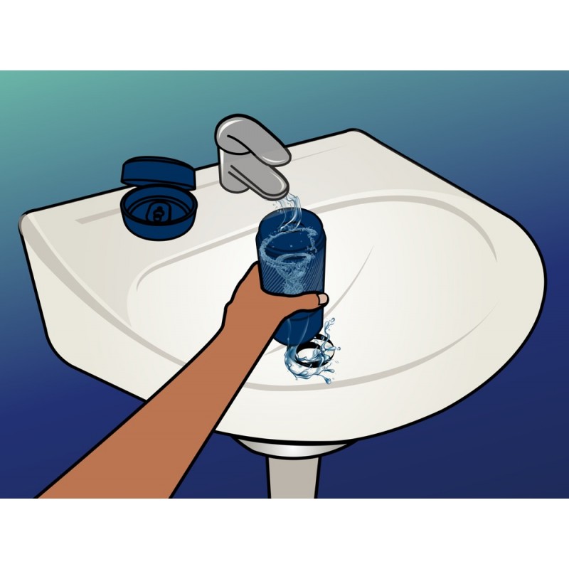 Arcwave Pow - manuális szívó maszturbátor (fekete) 90510 termék bemutató kép