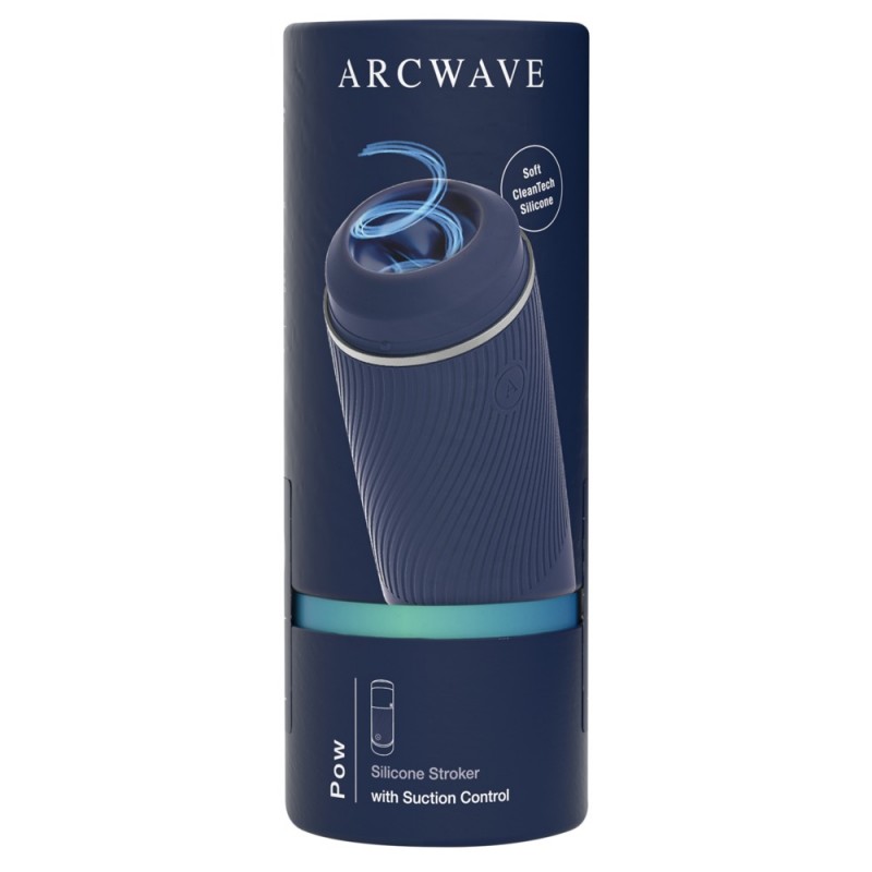 Arcwave Pow - manuális szívó maszturbátor (kék) 90518 termék bemutató kép
