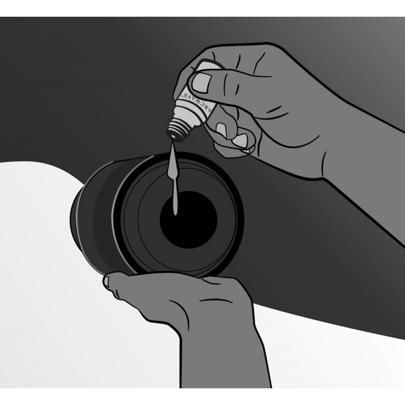 Arcwave Voy - szorító-forgó maszturbátor férfiaknak (fekete) 66852 termék bemutató kép