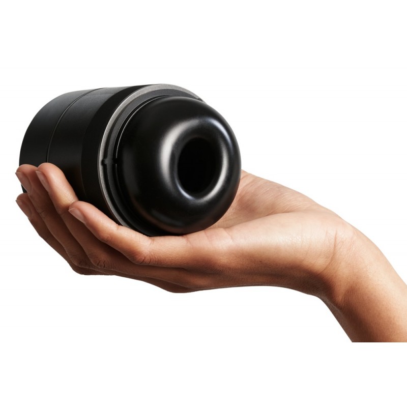 Arcwave Voy - szorító-forgó maszturbátor férfiaknak (fekete) 66844 termék bemutató kép