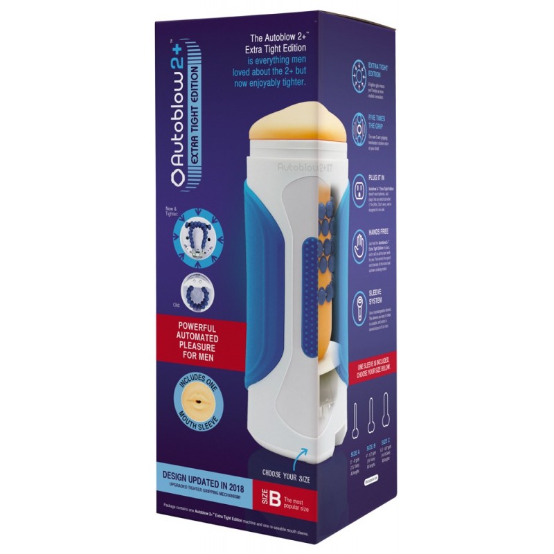 Autoblow 2+ XT - hálózati száj maszturbátor (B betéttel) 72738 termék bemutató kép