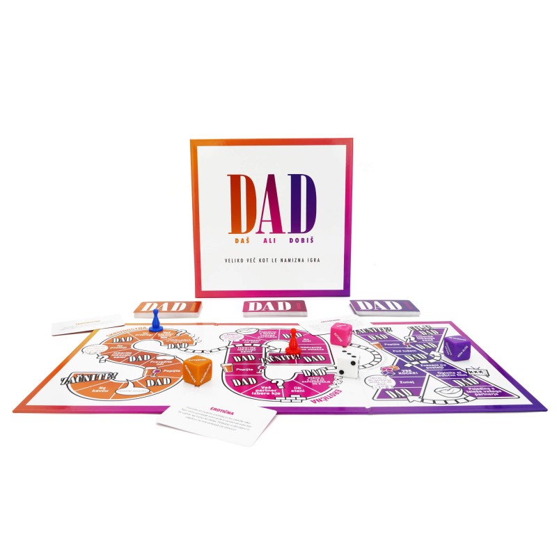 AVK: Adsz Vagy Kapsz - felnőtt szex társasjáték (szlovén nyelven) 124495 termék bemutató kép