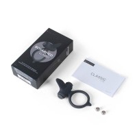 B SWISH Bcharmed - vibrációs péniszgyűrű (fekete) 53375 termék bemutató kép