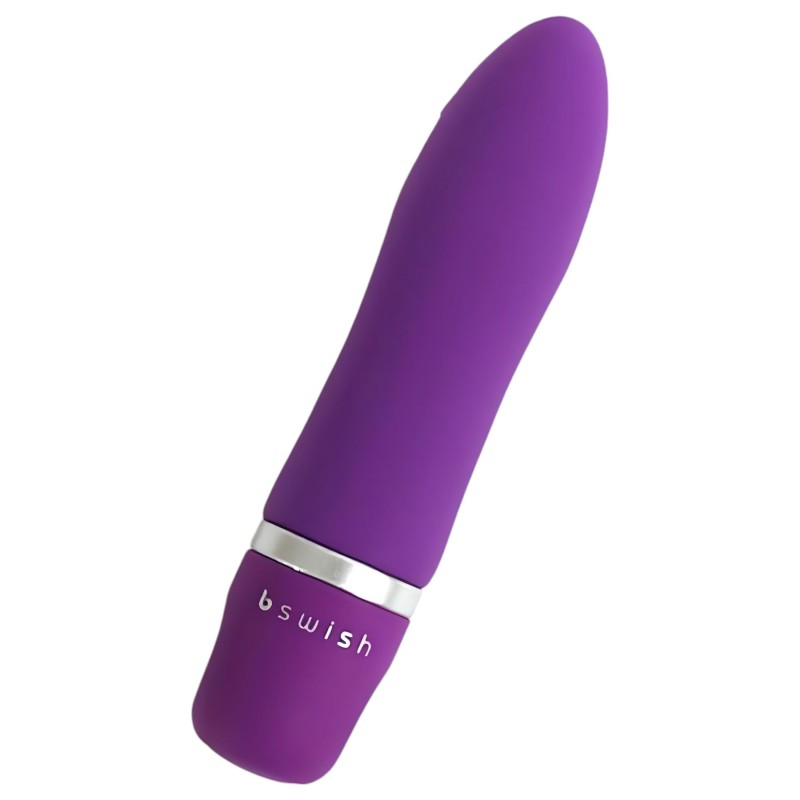 B SWISH Bcute Classic - vízálló rúzs vibrátor (lila) 118669 termék bemutató kép