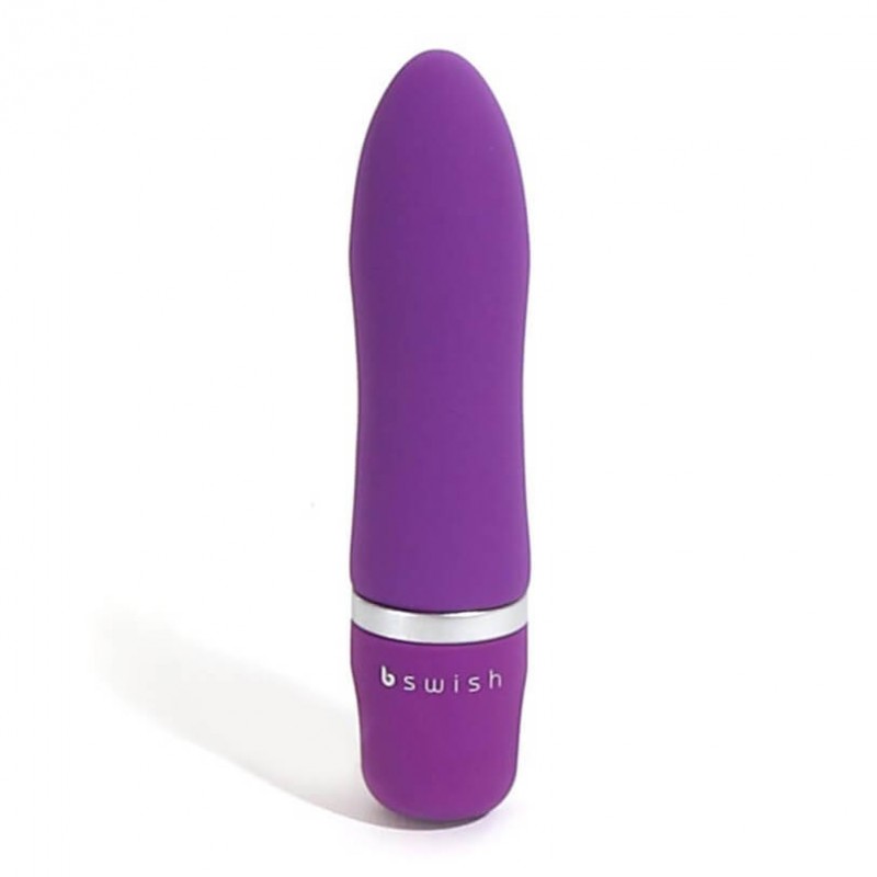 B SWISH Bcute Classic - vízálló rúzs vibrátor (lila) 30455 termék bemutató kép