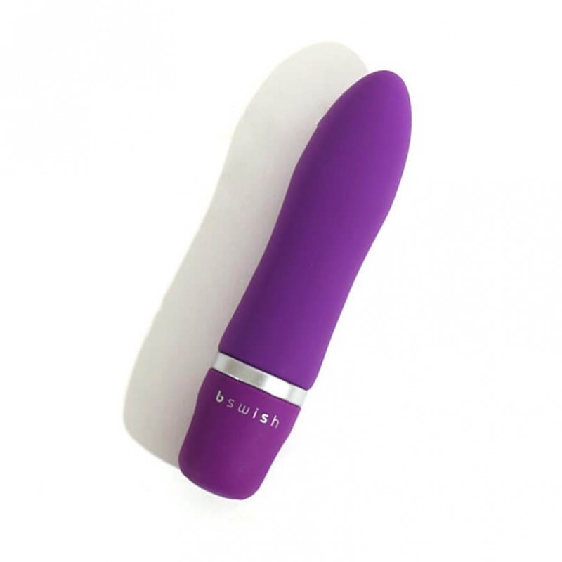 B SWISH Bcute Classic - vízálló rúzs vibrátor (lila) 30458 termék bemutató kép