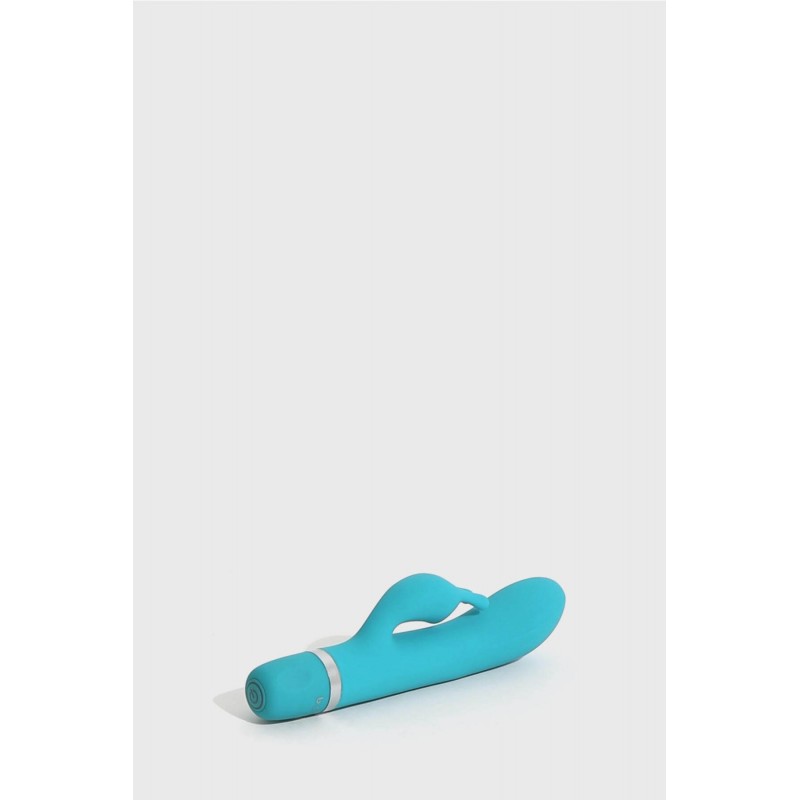 B SWISH Bwild Classic Bunny - csiklókaros vibrátor (türkiz) 30426 termék bemutató kép
