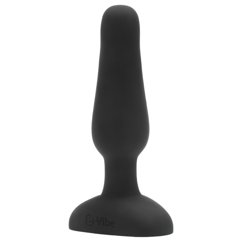b-Vibe Novice - rádiós anál vibrátor kezdőknek (fekete) 157660 termék bemutató kép