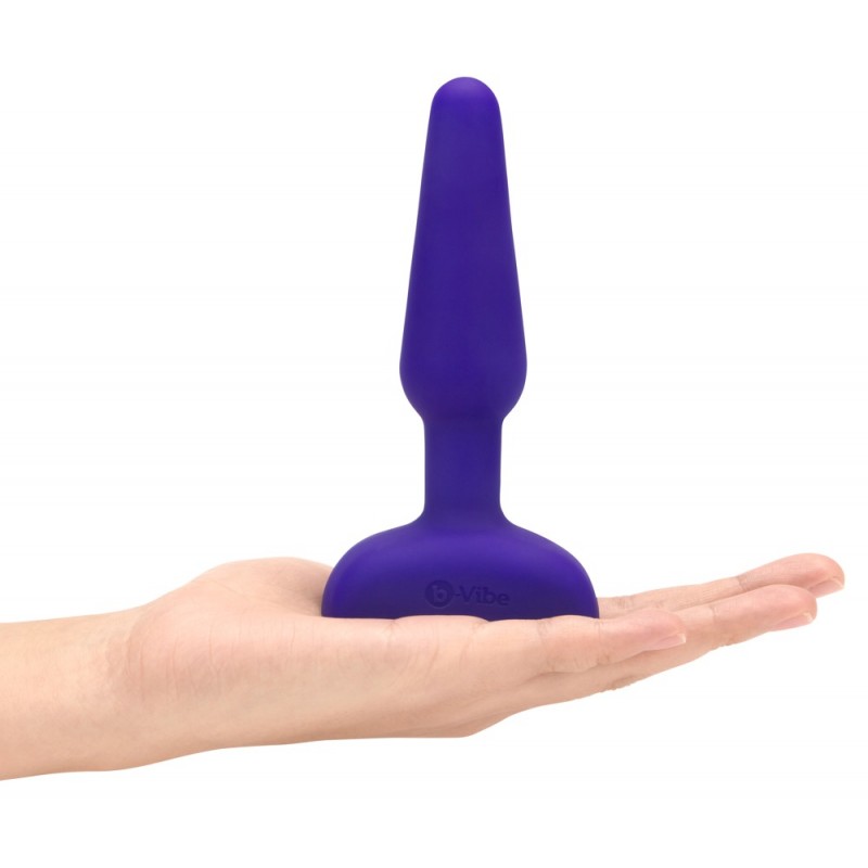 b-Vibe trio - 3 motoros anál vibrátor (lila) 10141 termék bemutató kép