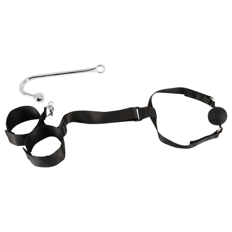 Bad Kitty - bondage szett (fekete) 137633 termék bemutató kép