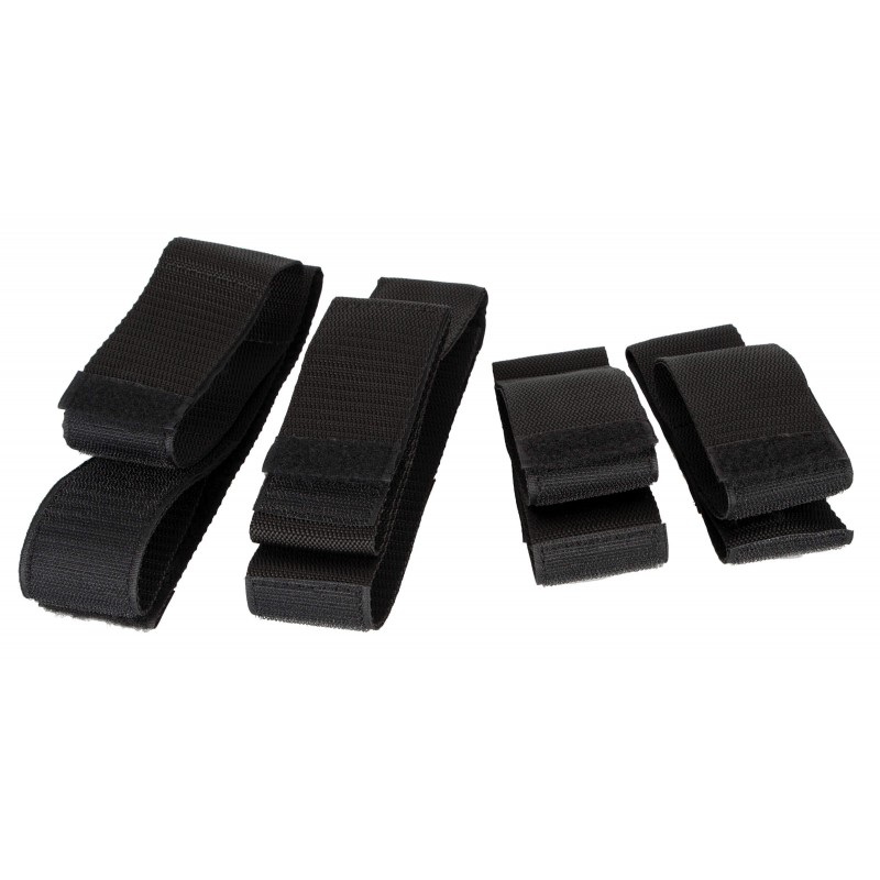 Bad Kitty - kezek a lábakhoz kötöző szett (fekete) 24680 termék bemutató kép