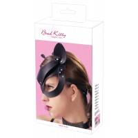 Bad Kitty - műbőr, strasszos cicamaszk - fekete (S-L) 65475 termék bemutató kép