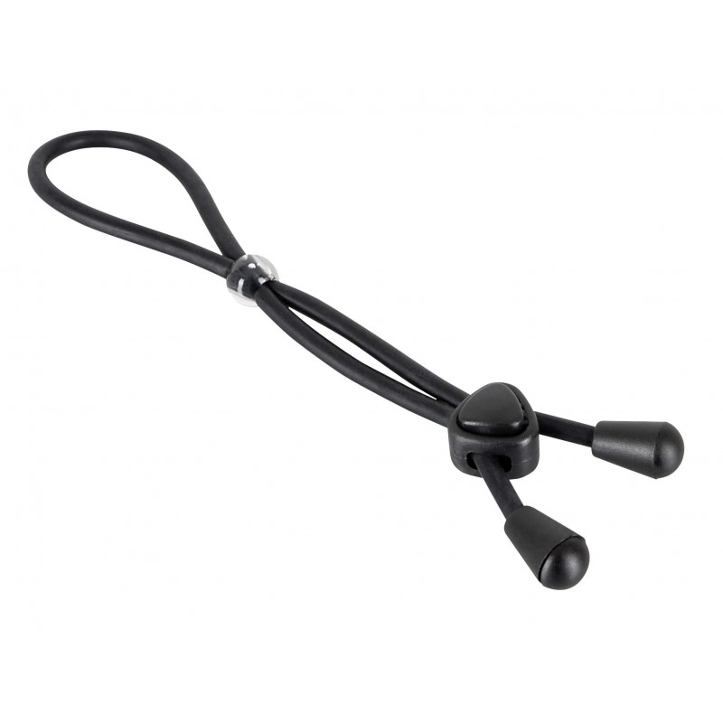 Bad Kitty - szilikon here- és péniszgyűrű (fekete) 9446 termék bemutató kép