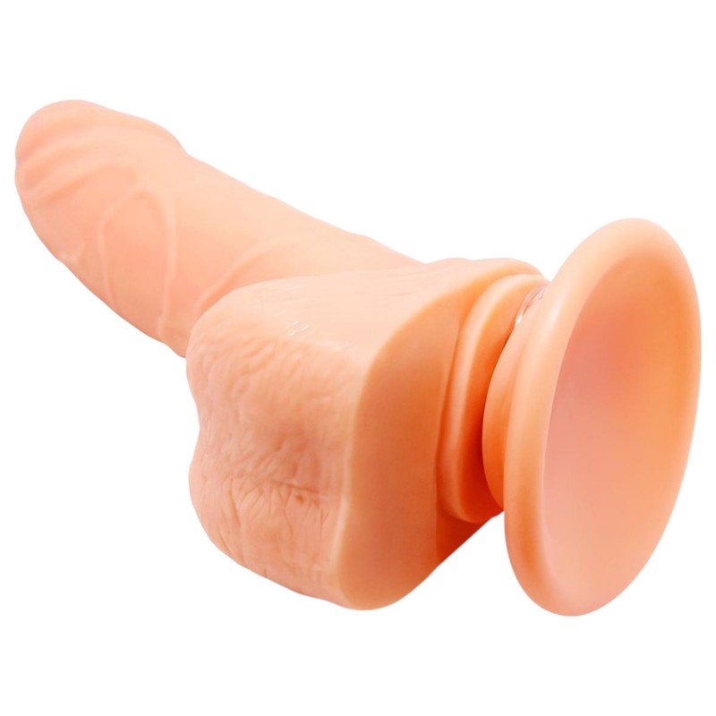 Baile Barbara Mark - élethű, forgó vibrátor - 15 cm (testszínű) 134248 termék bemutató kép