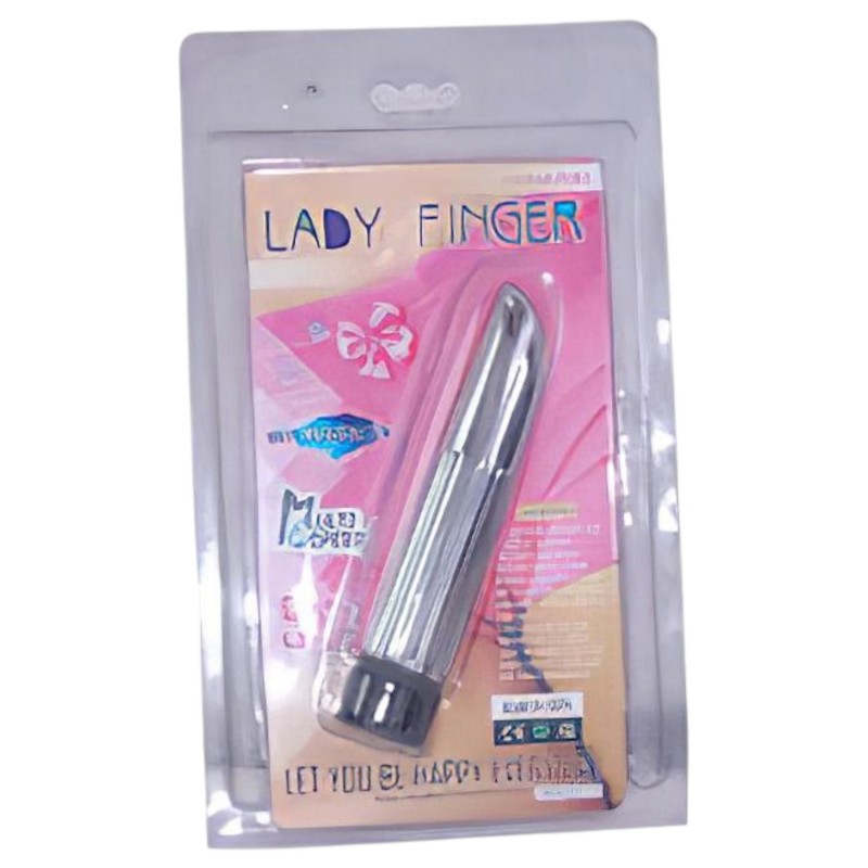 Baile Lady Finger - csiklóizgató rúdvibrátor (ezüst) 164474 termék bemutató kép