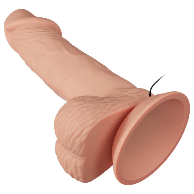 Baile Zebulon - testszínű élethű, herés vibrátor (19 cm) 142733 termék bemutató kép