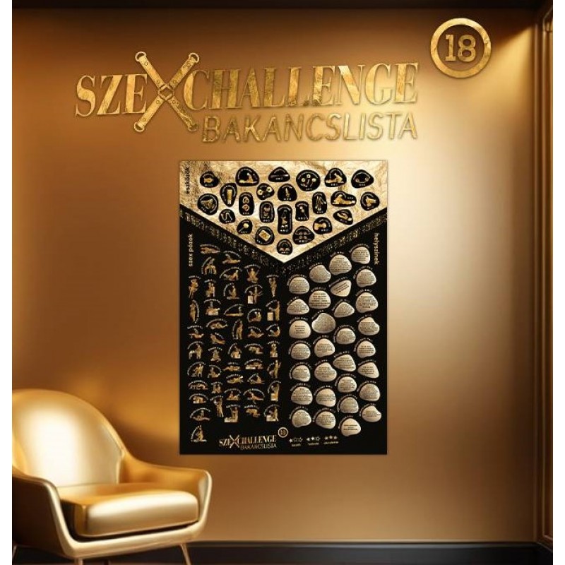 Bakancslista - Szexchallenge társasjáték (magyar) 94488 termék bemutató kép