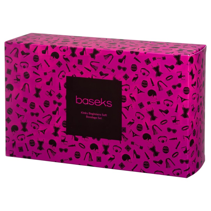 Baseks - puha kötözőszett kezdőknek (fekete) - 10 db 151743 termék bemutató kép