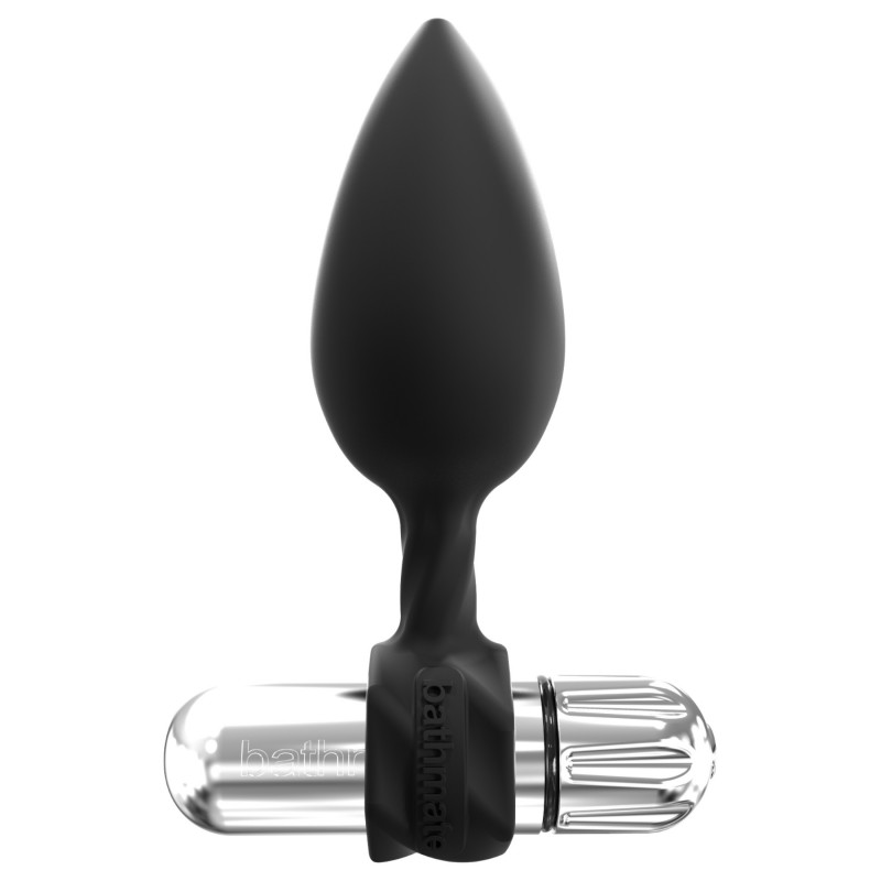 Bathmate Anal Training Plugs Vibe - vibrációs anál plug szett (fekete) 149476 termék bemutató kép