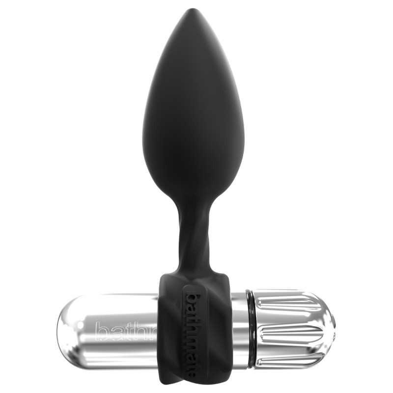 Bathmate Anal Training Plugs Vibe - vibrációs anál plug szett (fekete) 149477 termék bemutató kép
