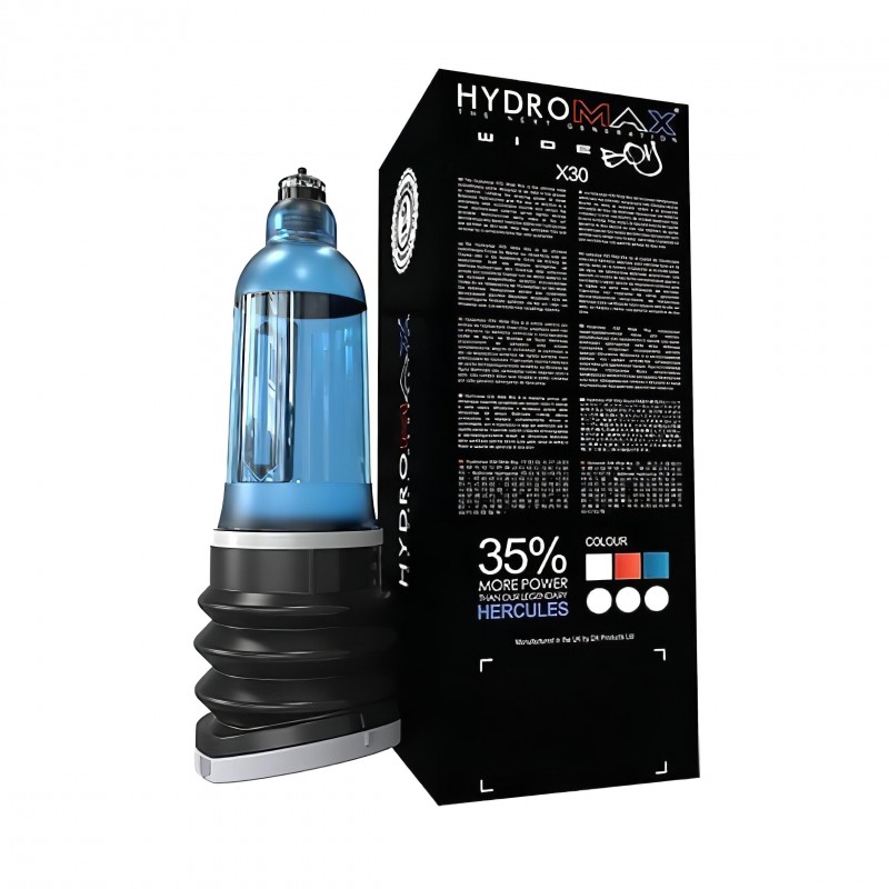 Bathmate Hydromax 7 Wide Boy - hidro péniszpumpa (kék) 158708 termék bemutató kép