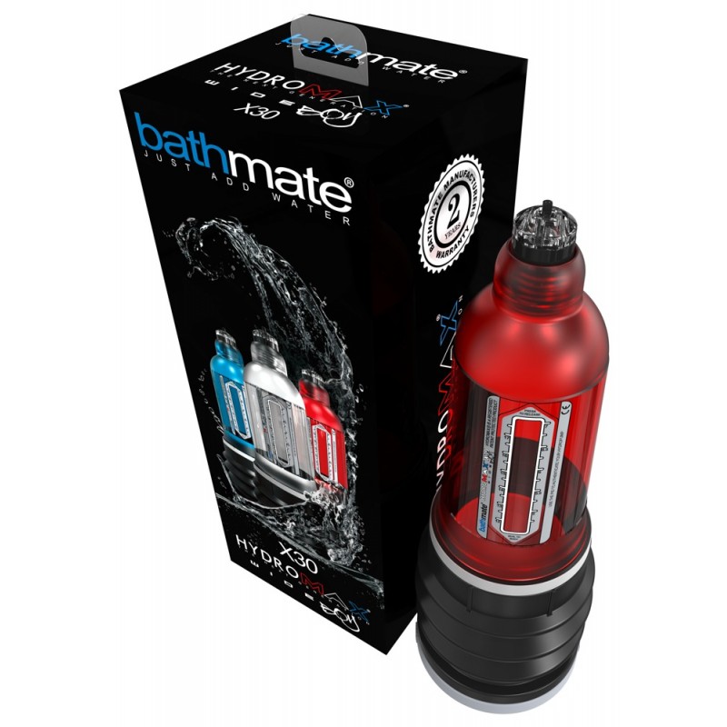 Bathmate Hydromax 7 Wide - Hydropumpa (piros) 72759 termék bemutató kép