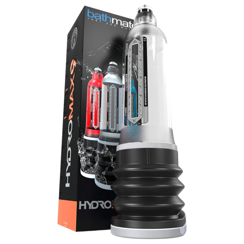 Bathmate Hydromax9 - hidraulikus péniszpumpa (átlátszó) 126211 termék bemutató kép