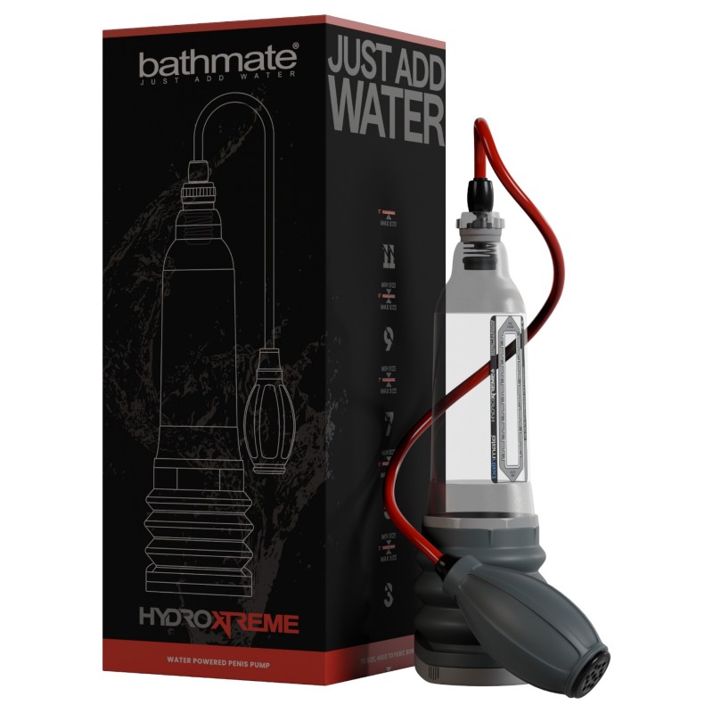 Bathmate HydroXtreme 6 - hidropumpa szett (átlátszó) 149432 termék bemutató kép