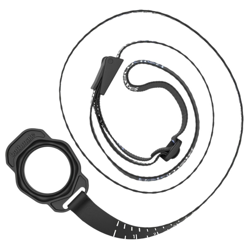 Bathmate Shower Strap - pumpatartó mérőheveder (fekete) 145509 termék bemutató kép