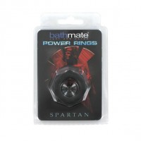 BathMate - Spartan szilikon péniszgyűrű (fekete) 13960 termék bemutató kép