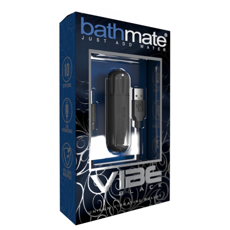 Bathmate Vibe - akkus vibrotojás (fekete) 167565 termék bemutató kép