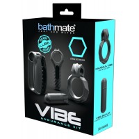 Bathmate Vibe Endurance - maszturbátor és péniszgyűrű szett (fekete) 90597 termék bemutató kép