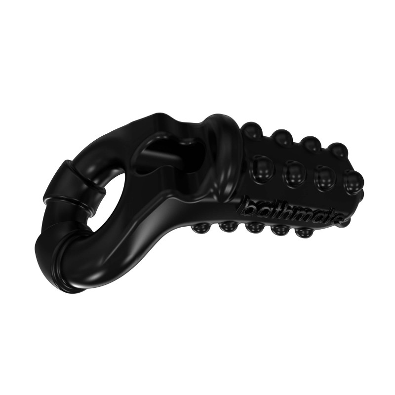 Bathmate Vibe Ring Tickle - vibrációs péniszgyűrű (fekete) 32777 termék bemutató kép