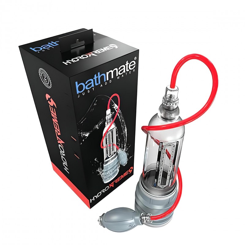 BathMate Xtreme Hydromax 9 - péniszpumpa szett (átlátszó) 126221 termék bemutató kép
