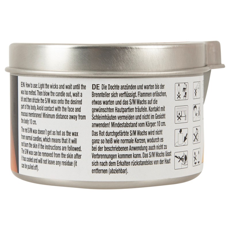 BDSM Kerze - paraffin testgyertya (100 ml) 130502 termék bemutató kép