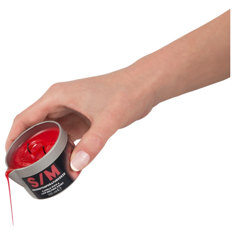 BDSM Kerze - paraffin testgyertya (100 ml) 130503 termék bemutató kép