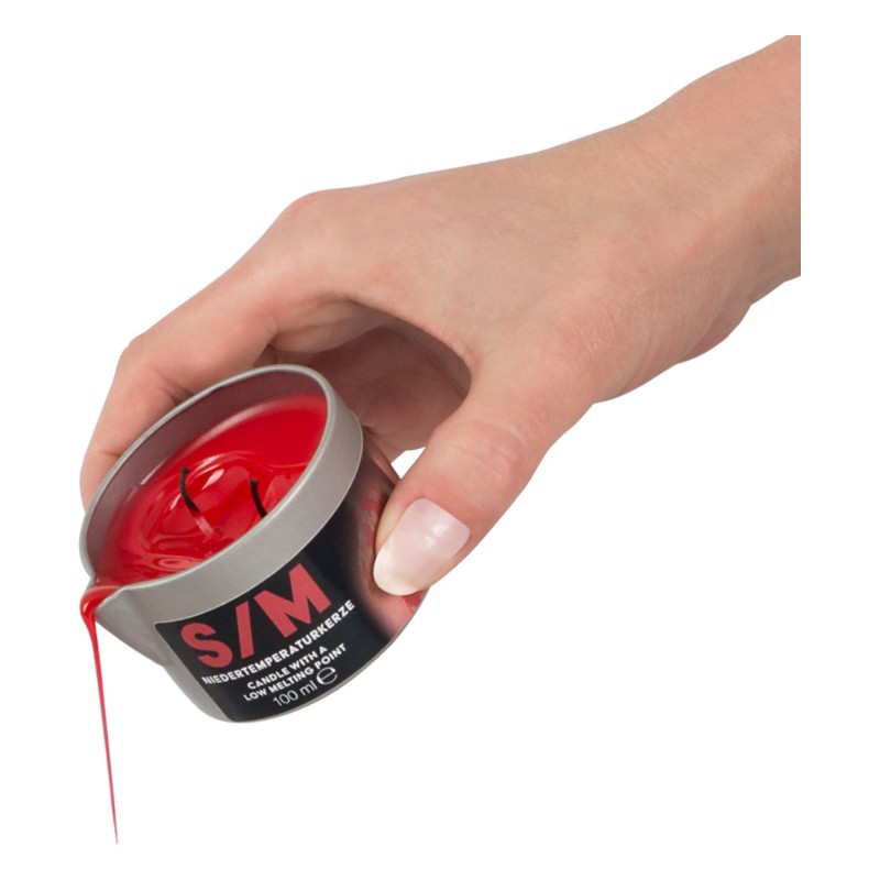 BDSM Kerze - paraffin testgyertya (100ml) 89422 termék bemutató kép