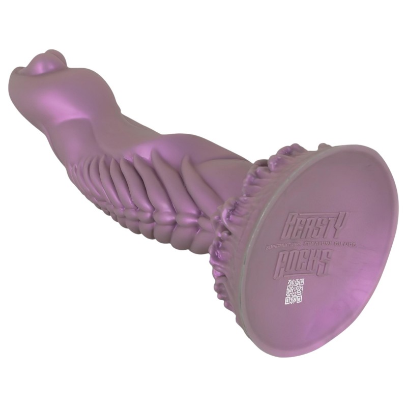 Beasty Cocks Alien Phallus - fantázia űrlény dildó (lila) 154734 termék bemutató kép
