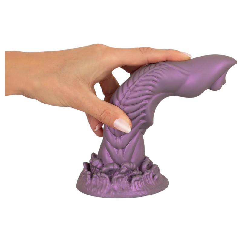 Beasty Cocks Alien Phallus - fantázia űrlény dildó (lila) 154737 termék bemutató kép